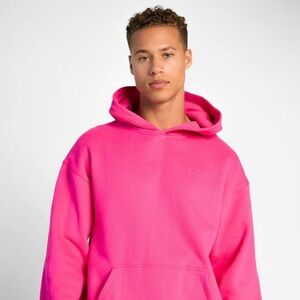 Comfrt Minimalist Hot Pink Hoodie Unisex